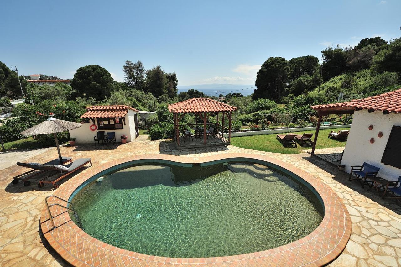 Vista Mare Skiathos Kolios Bagian luar foto